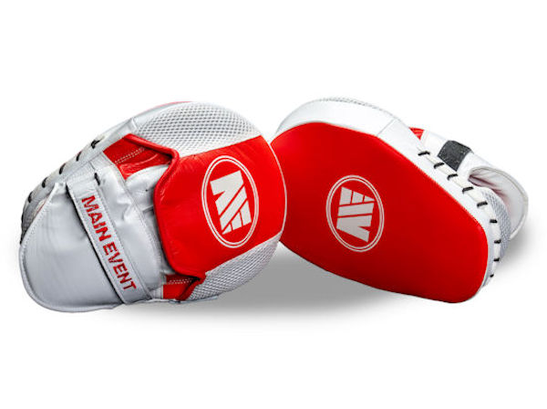 Main Event Boxing Light-Speed Focus Pads Red White